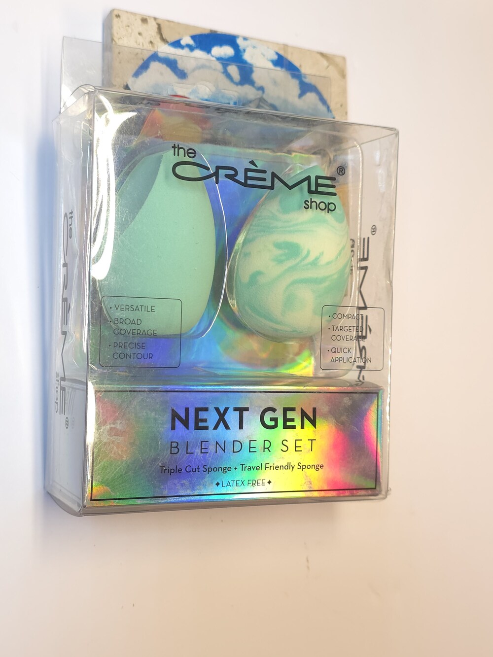 The Creme Shop Next Gen Blender Set Triple Cut Sponge + Travel Friendly Sponge